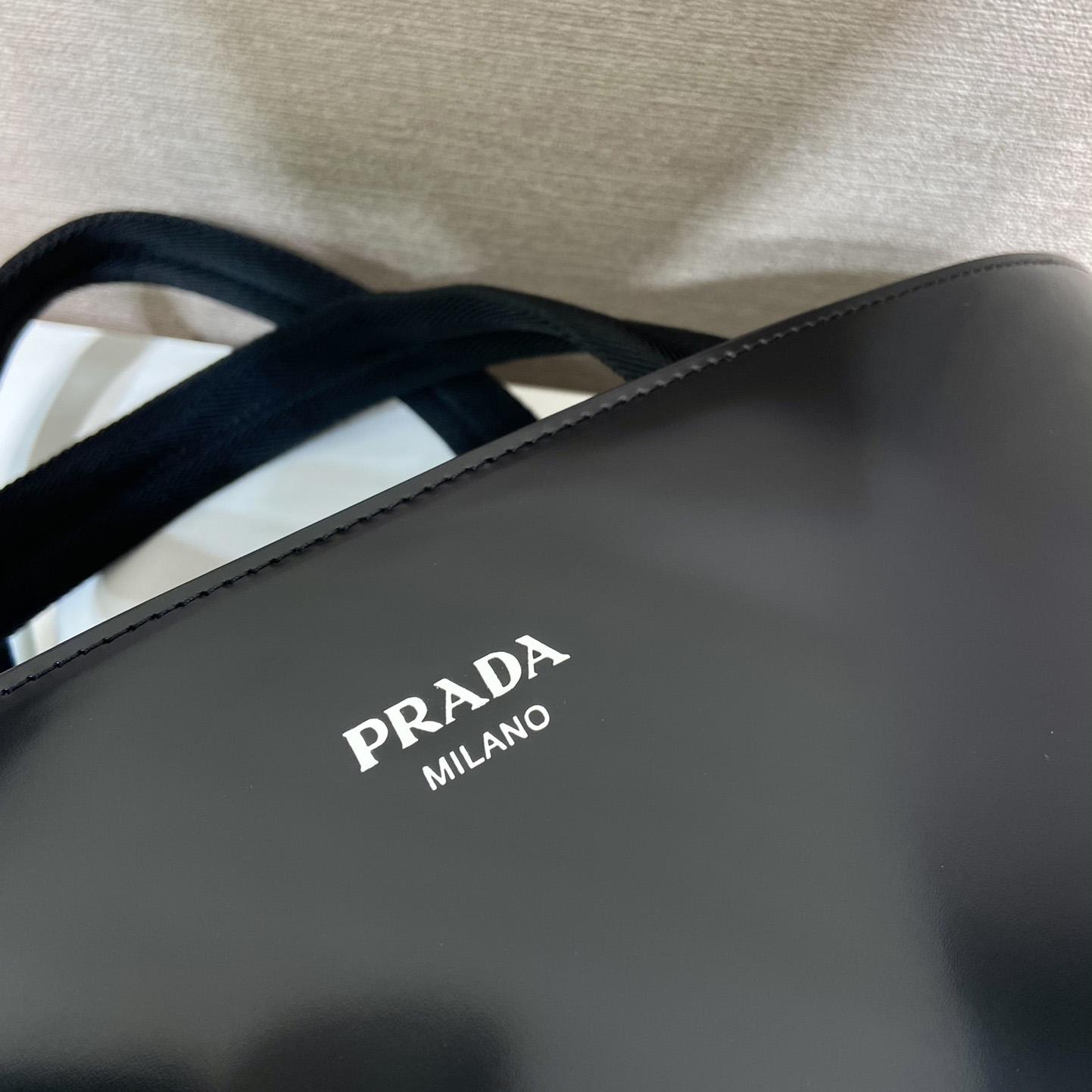 Prada-Tasche aus gebürstetem Leder mit Wasserflasche - EUR FASHION