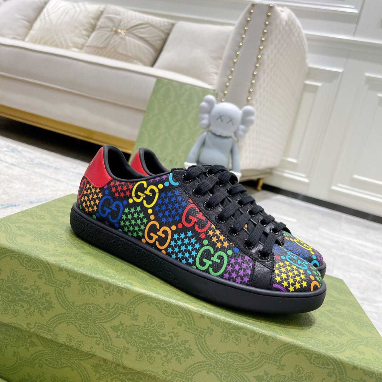 Gucci GG Psychedelic Ace Sneaker - EUR FASHION