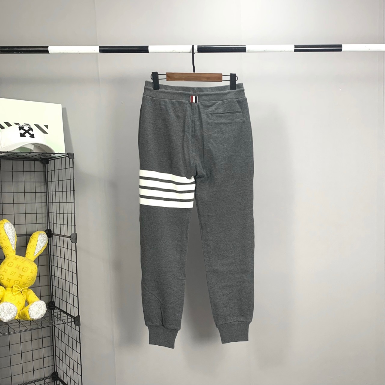 Thom Browne Four-Bar Detailed Track Pants - EUR FASHION