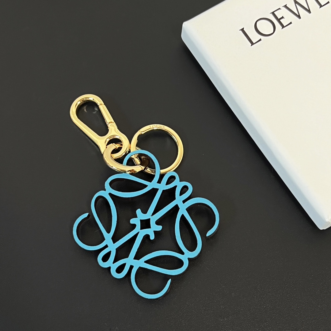 Loewe Anagram Charm In Calfskin - EUR FASHION