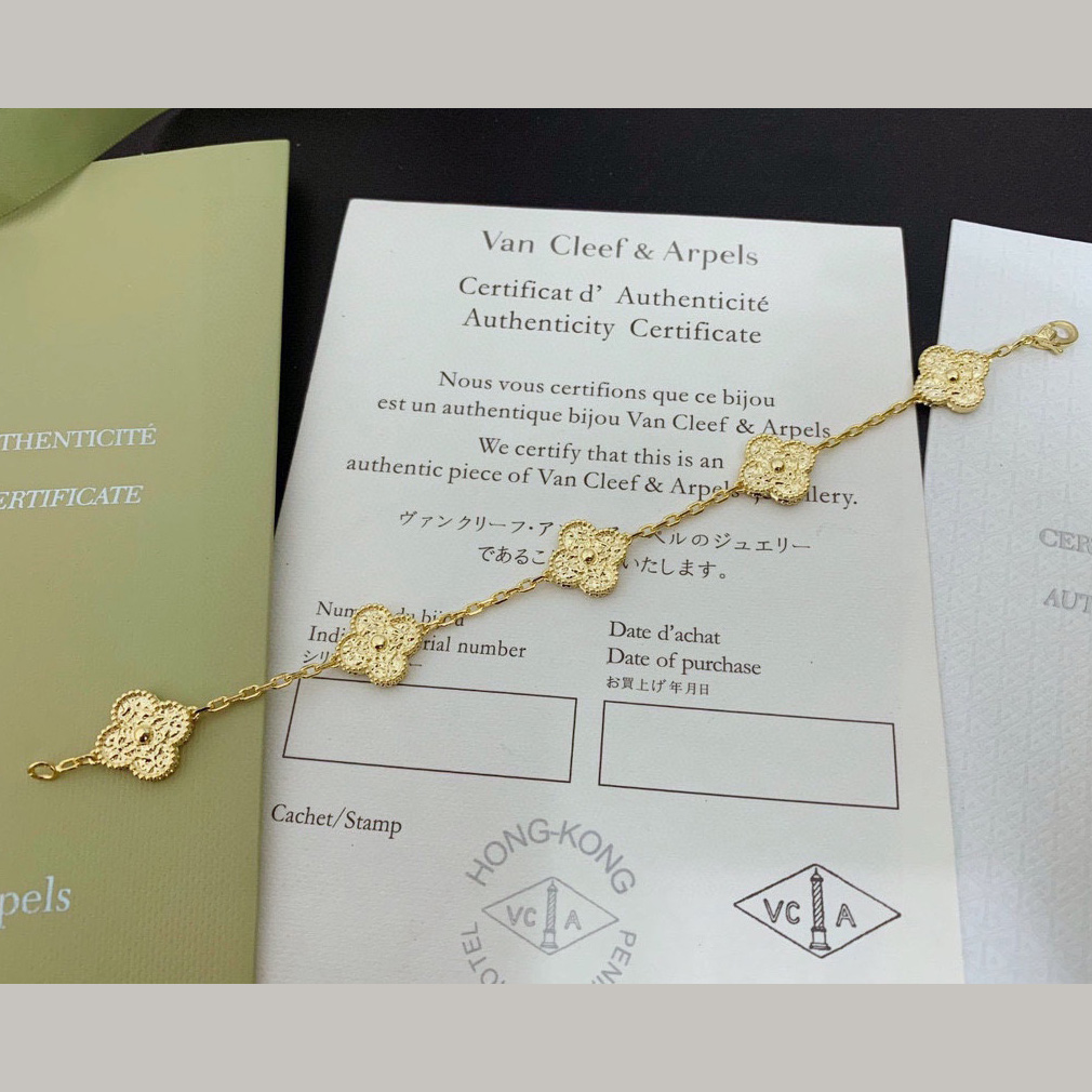 Van Cleef & Arpels Vintage Alhambra Bracelet - EUR FASHION