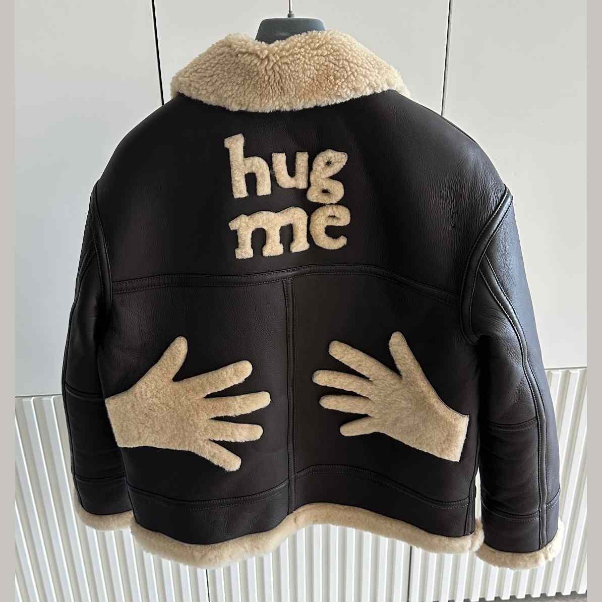 Moschino 'Hug Me' Lederjacke<br>
 - EUR FASHION