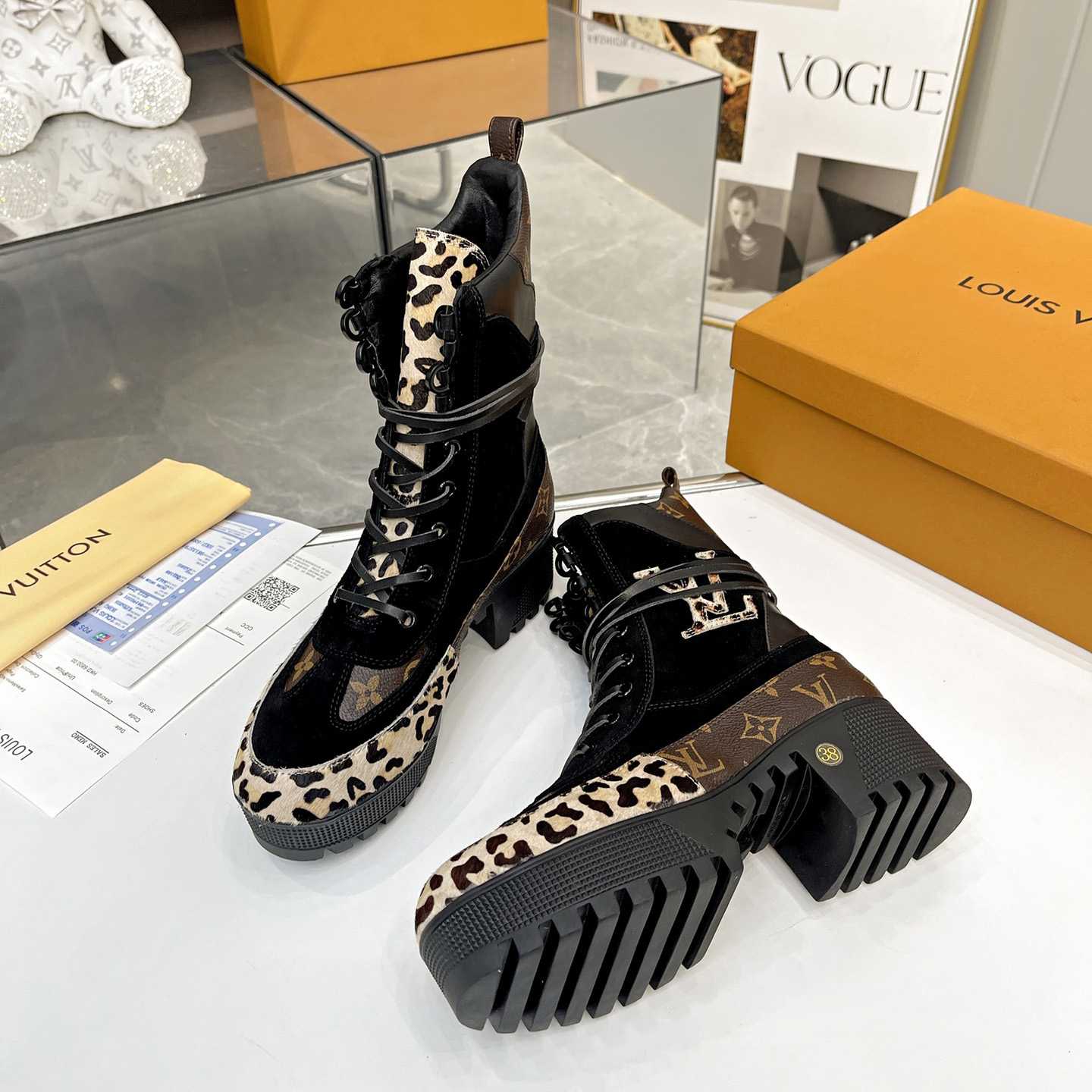 Louis Vuitton Laureate Platform Wüstenstiefel<br>
 - EUR FASHION