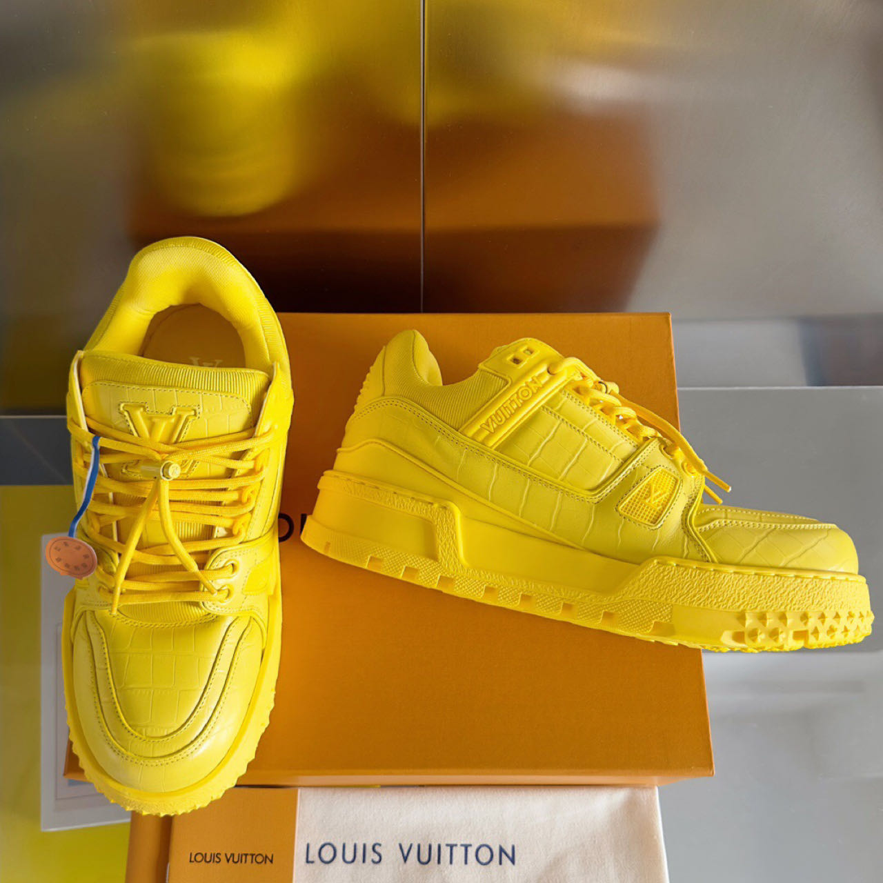 Louis Vuitton LV Trainer Maxi Sneaker 1ACN2G<br>
 - EUR FASHION