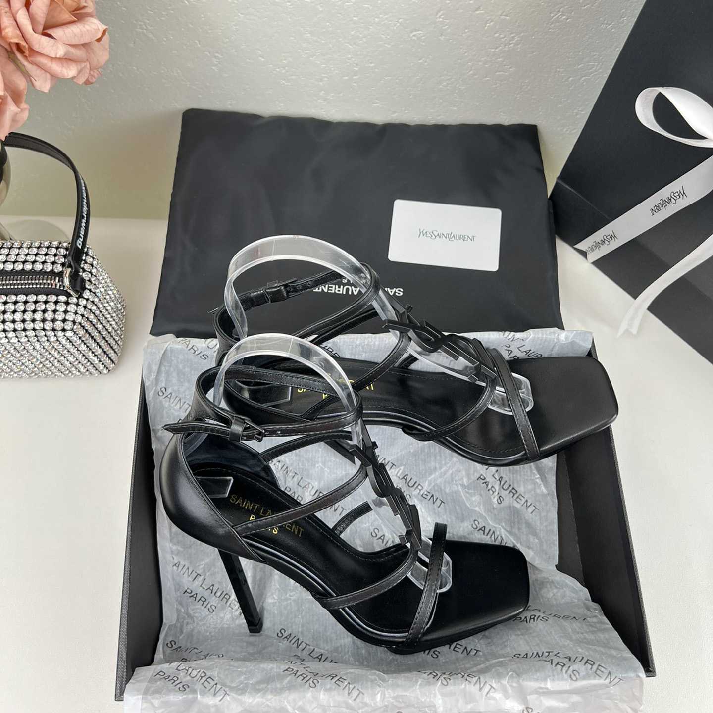 Saint Laurent Cassandra Sandalen<br>
 - EUR FASHION