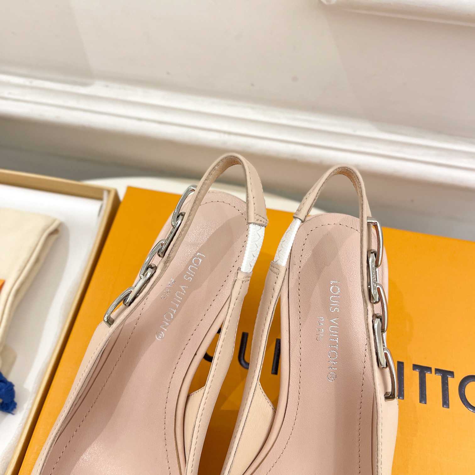 Louis Vuitton Sparkle Slingback-Pumps<br>
 - EUR FASHION