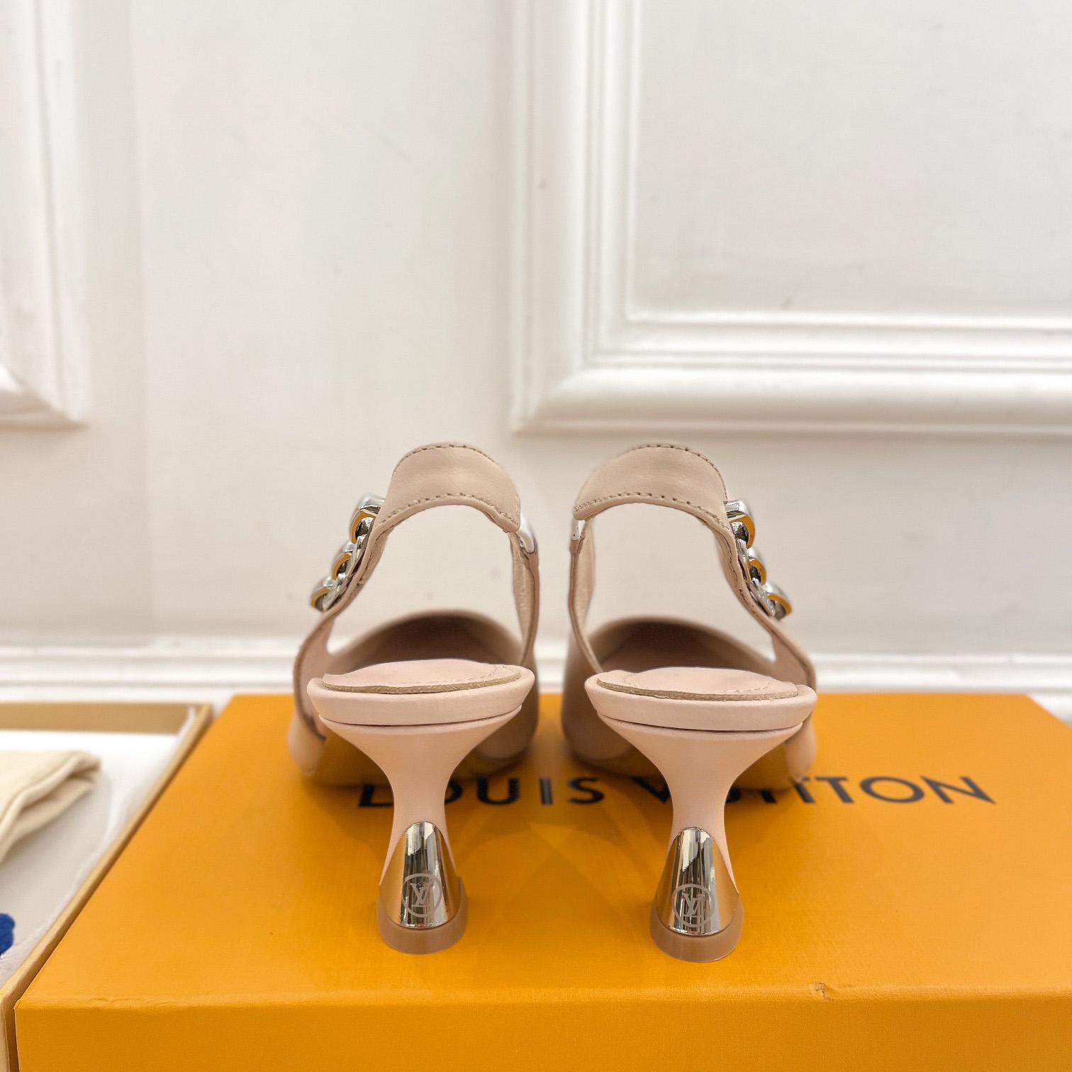 Louis Vuitton Sparkle Slingback-Pumps<br>
 - EUR FASHION
