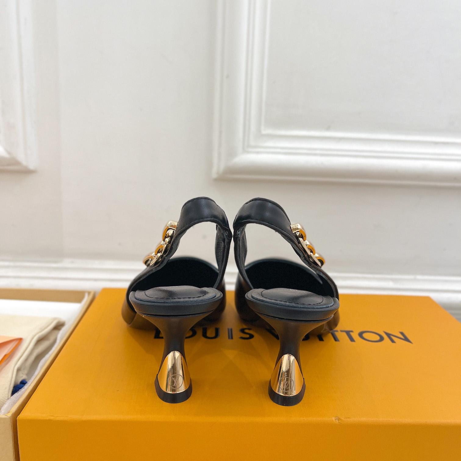 Louis Vuitton Sparkle Slingback-Pumps<br>
 - EUR FASHION