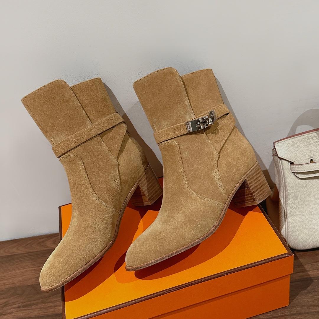 Hermes Frenchie 50 Stiefeletten<br>
 - EUR FASHION