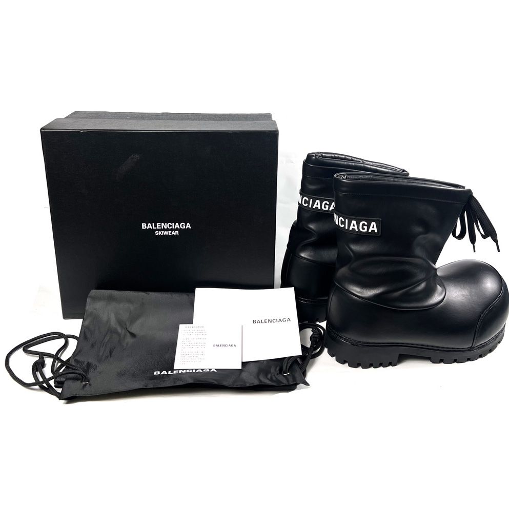 Balenciaga – Alaska – Hoher Stiefel in Schwarz<br>
 - EUR FASHION