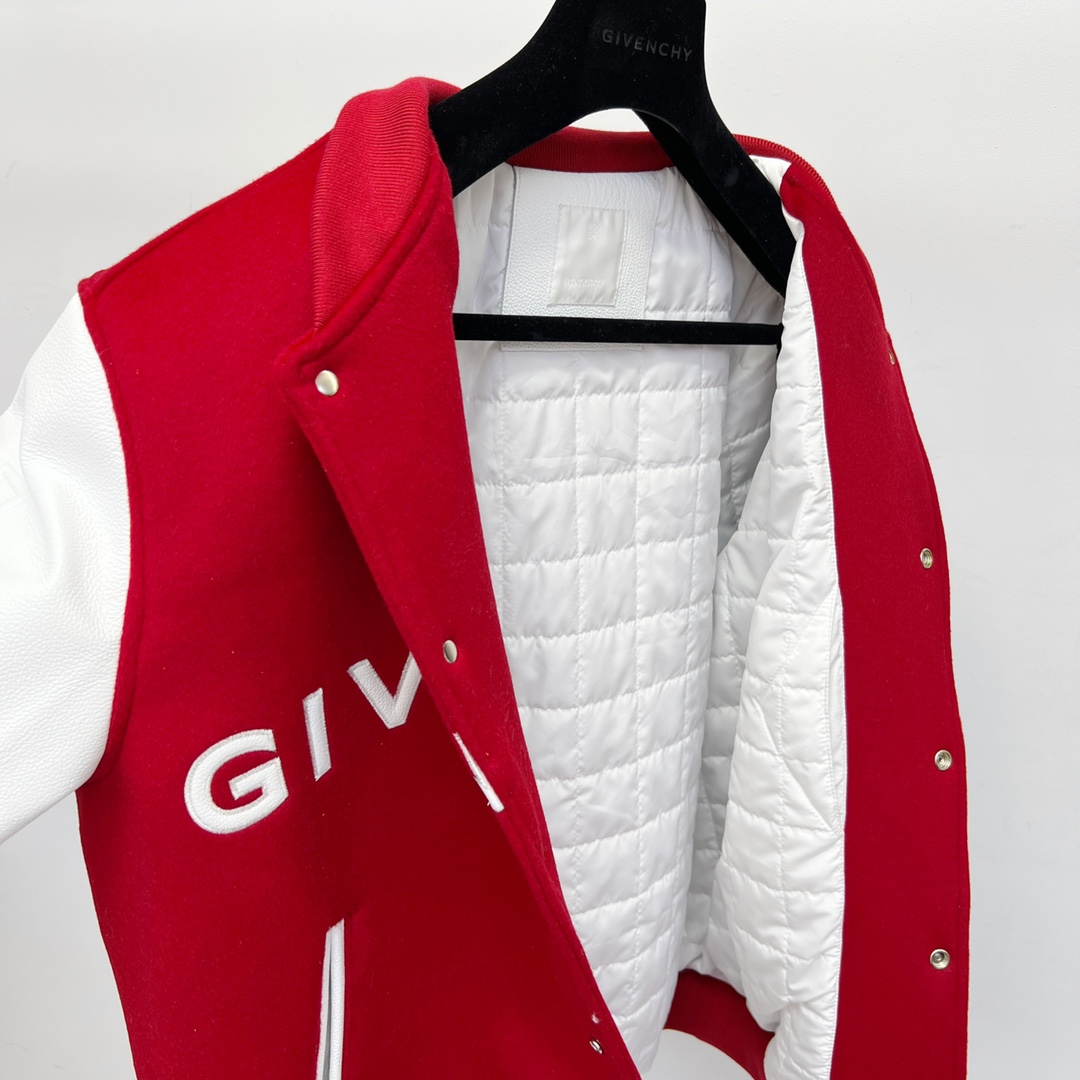 Givenchy-Unijacke aus Wolle und Leder<br>
 - EUR FASHION