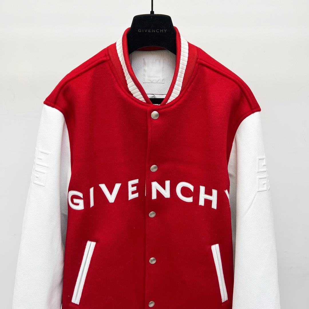 Givenchy-Unijacke aus Wolle und Leder<br>
 - EUR FASHION