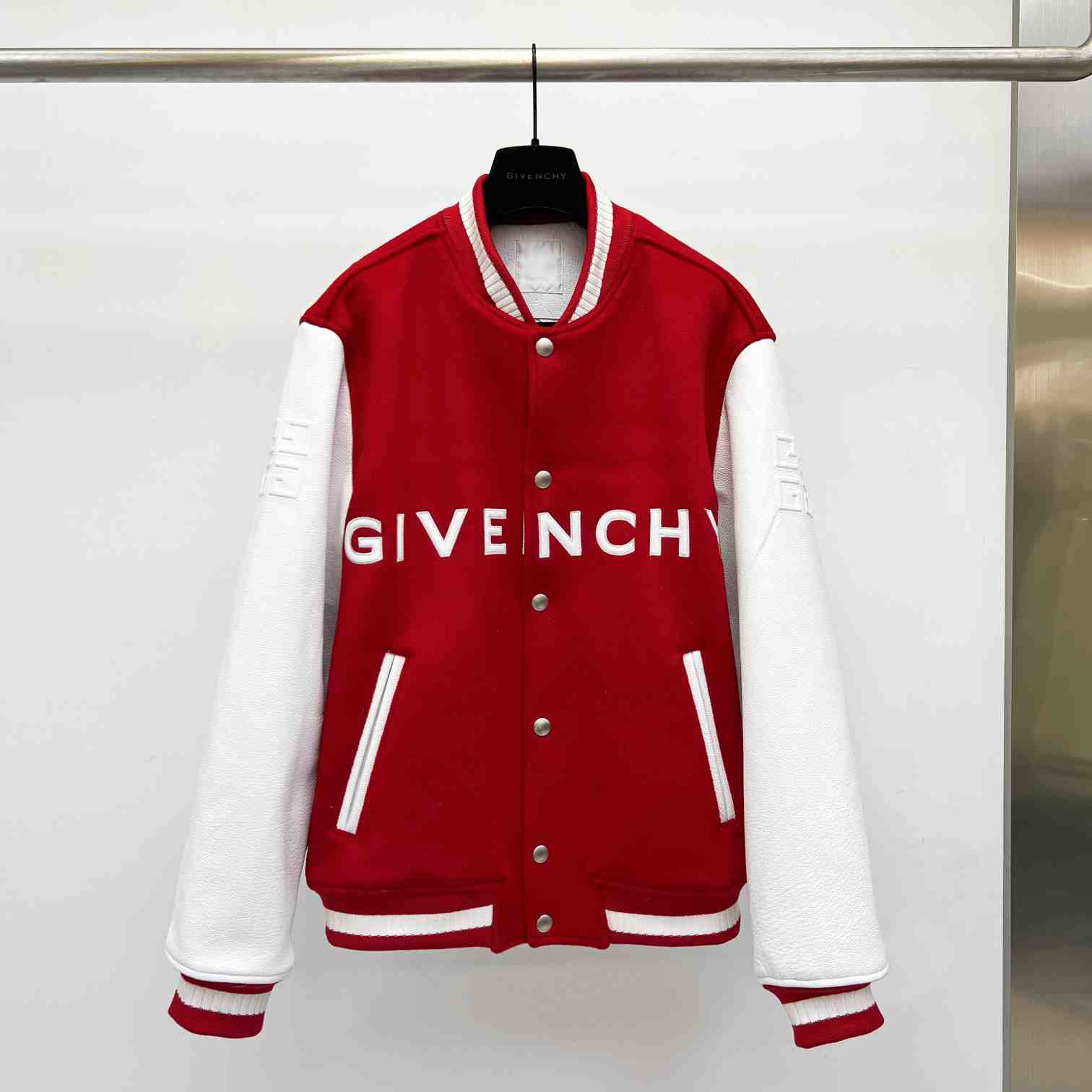 Givenchy-Unijacke aus Wolle und Leder<br>
 - EUR FASHION