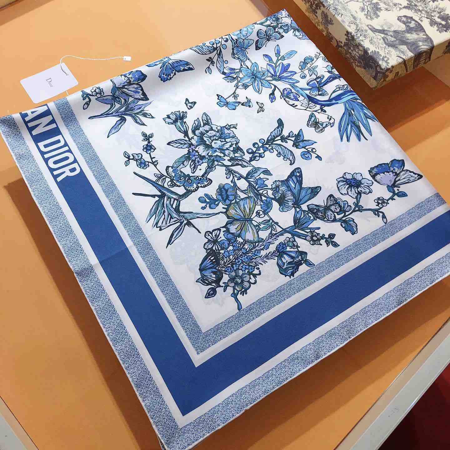 Dior Toile De Jouy Mexico 90 Quadratischer Schal<br>
 - EUR FASHION