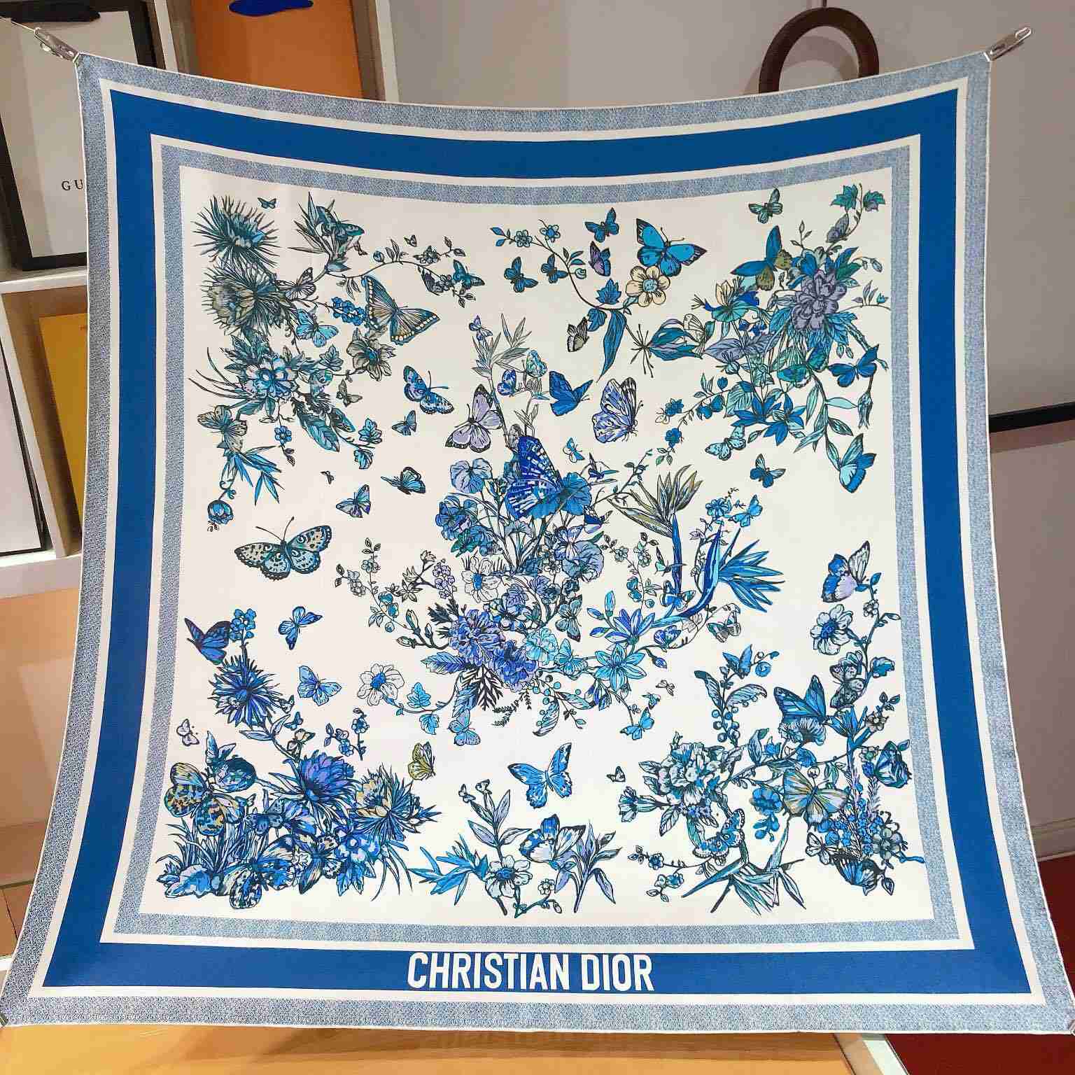 Dior Toile De Jouy Mexico 90 Quadratischer Schal<br>
 - EUR FASHION