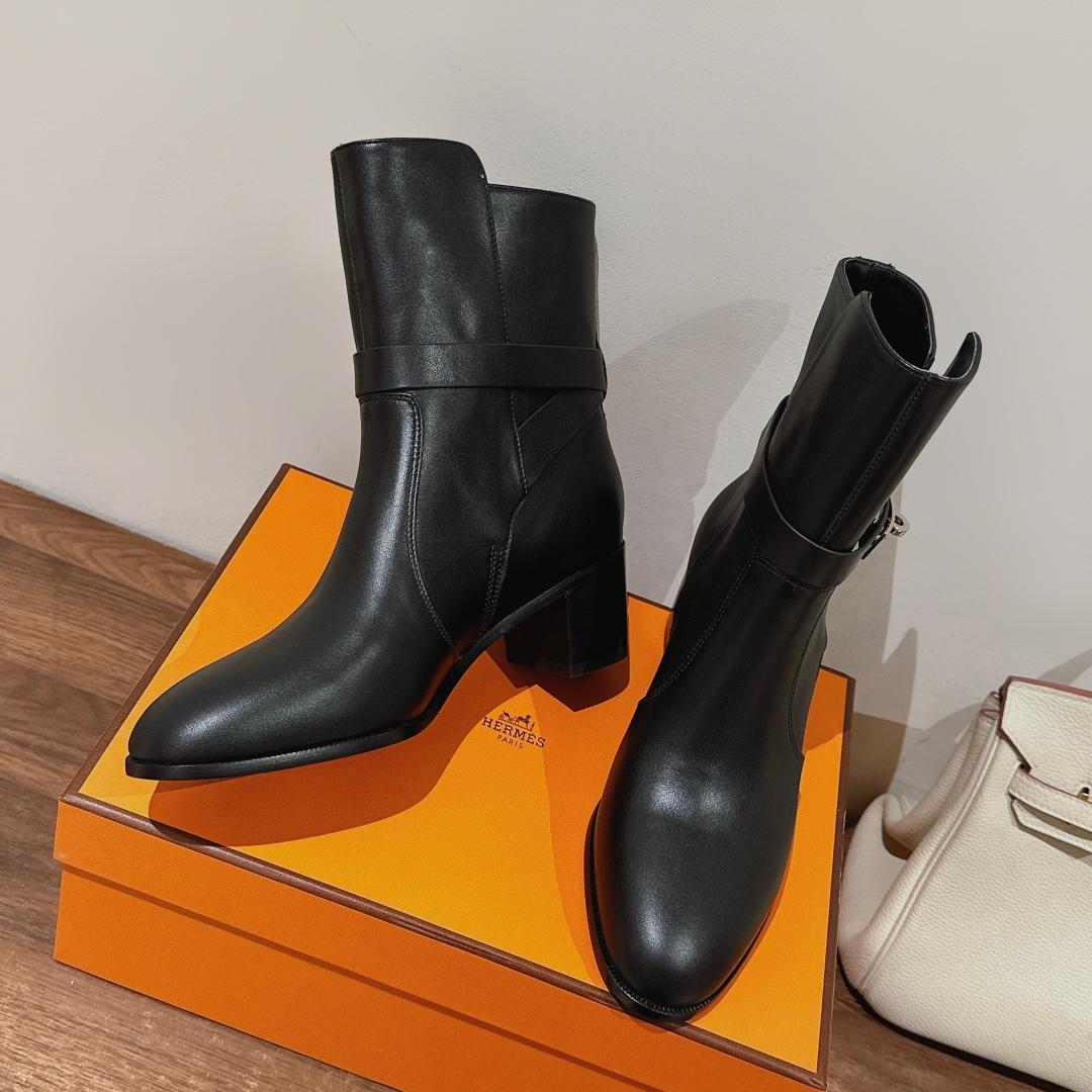 Hermes Frenchie 50 Stiefeletten<br>
 - EUR FASHION