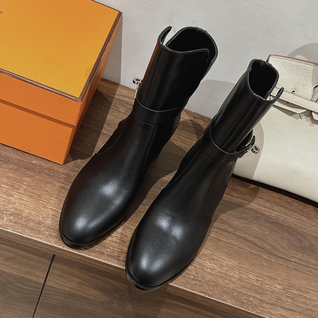 Hermes Frenchie 50 Stiefeletten<br>
 - EUR FASHION