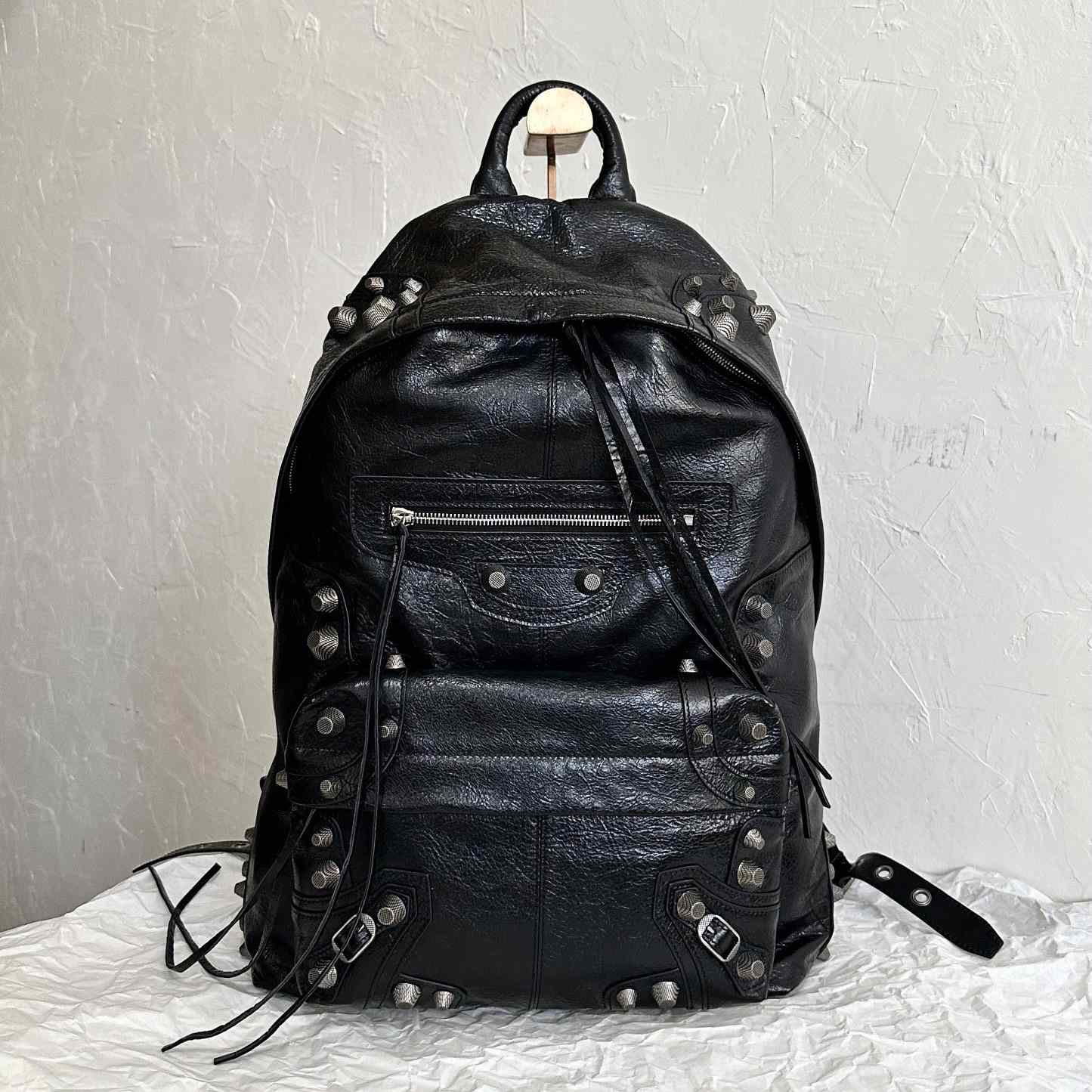 Balenciaga Herren Le Cagole Men Rucksack in Schwarz<br>
 - EUR FASHION