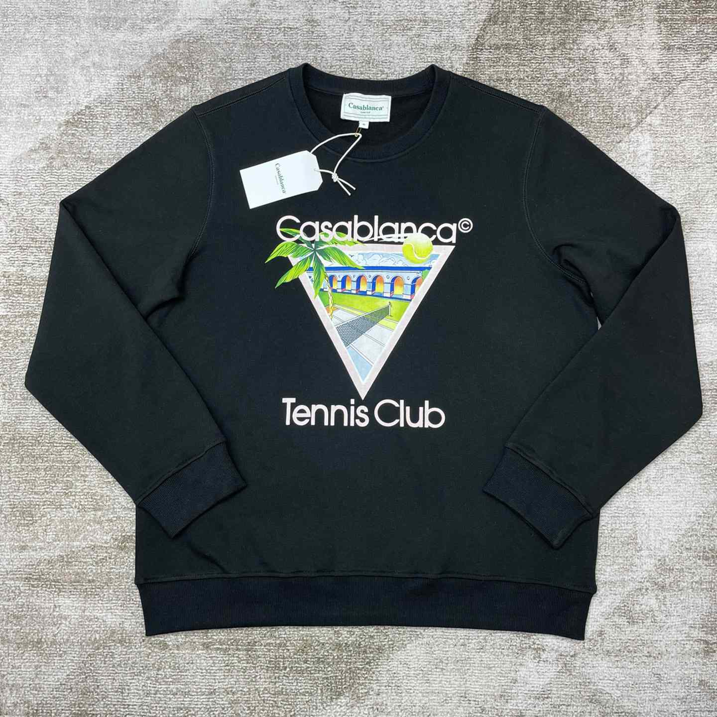 Casablanca Tennis Club Icon Sweatshirt<br>
 - EUR FASHION