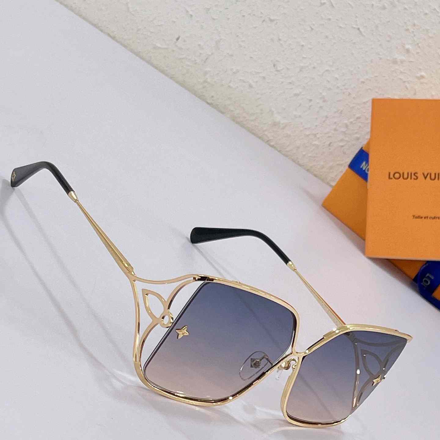 Louis Vuitton LV Petal Square Sonnenbrille Z1629<br>
 - EUR FASHION