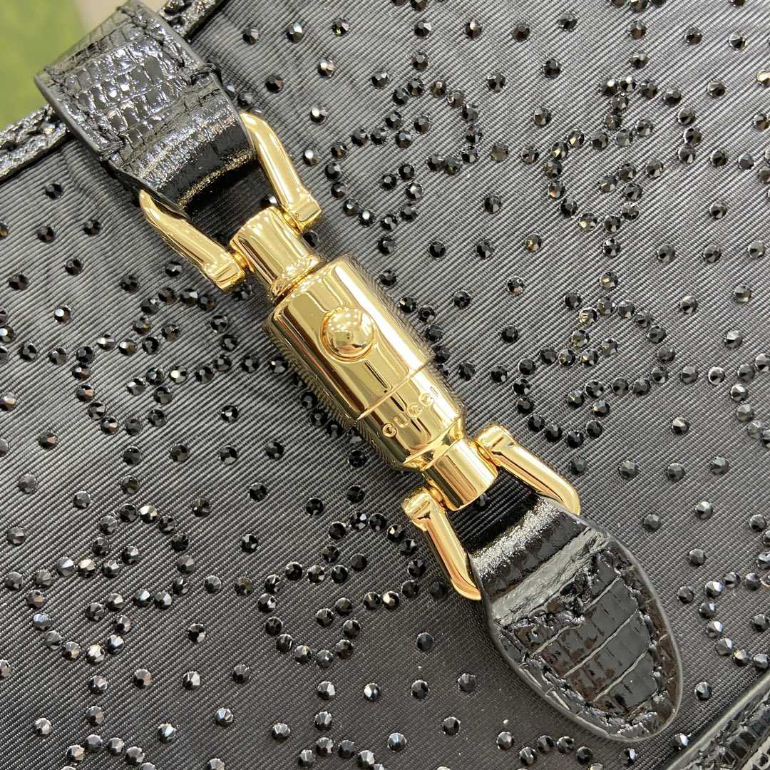 Gucci Jackie 1961 Mini-Tasche mit GG-Kristall<br>
 - EUR FASHION