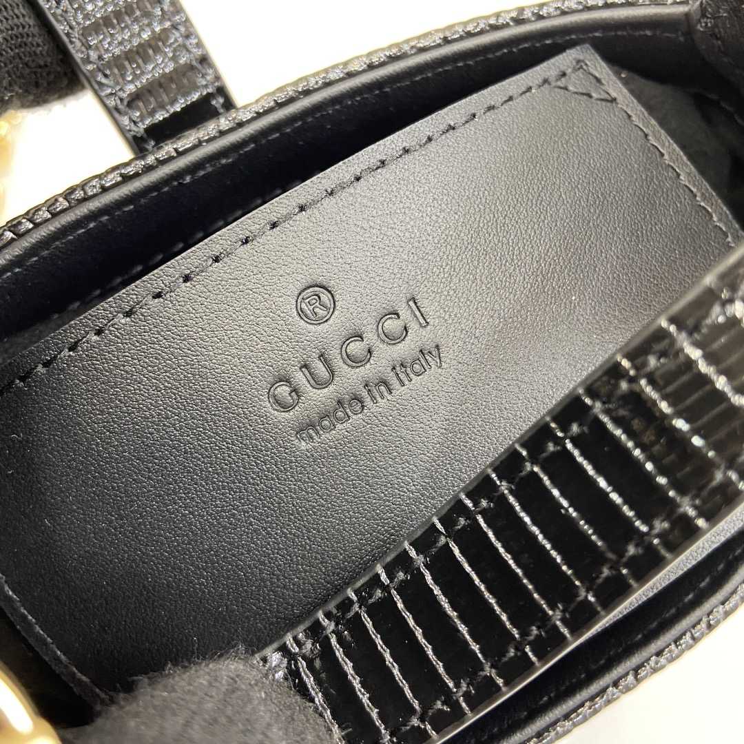 Gucci Jackie 1961 Mini-Tasche mit GG-Kristall<br>
 - EUR FASHION