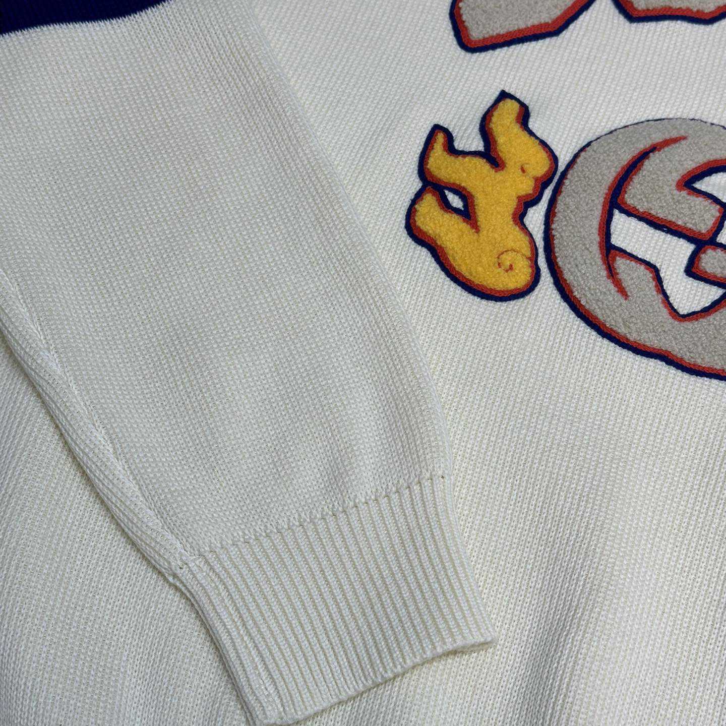 Gucci Cotton Jumper With Embroidery  - EUR FASHION