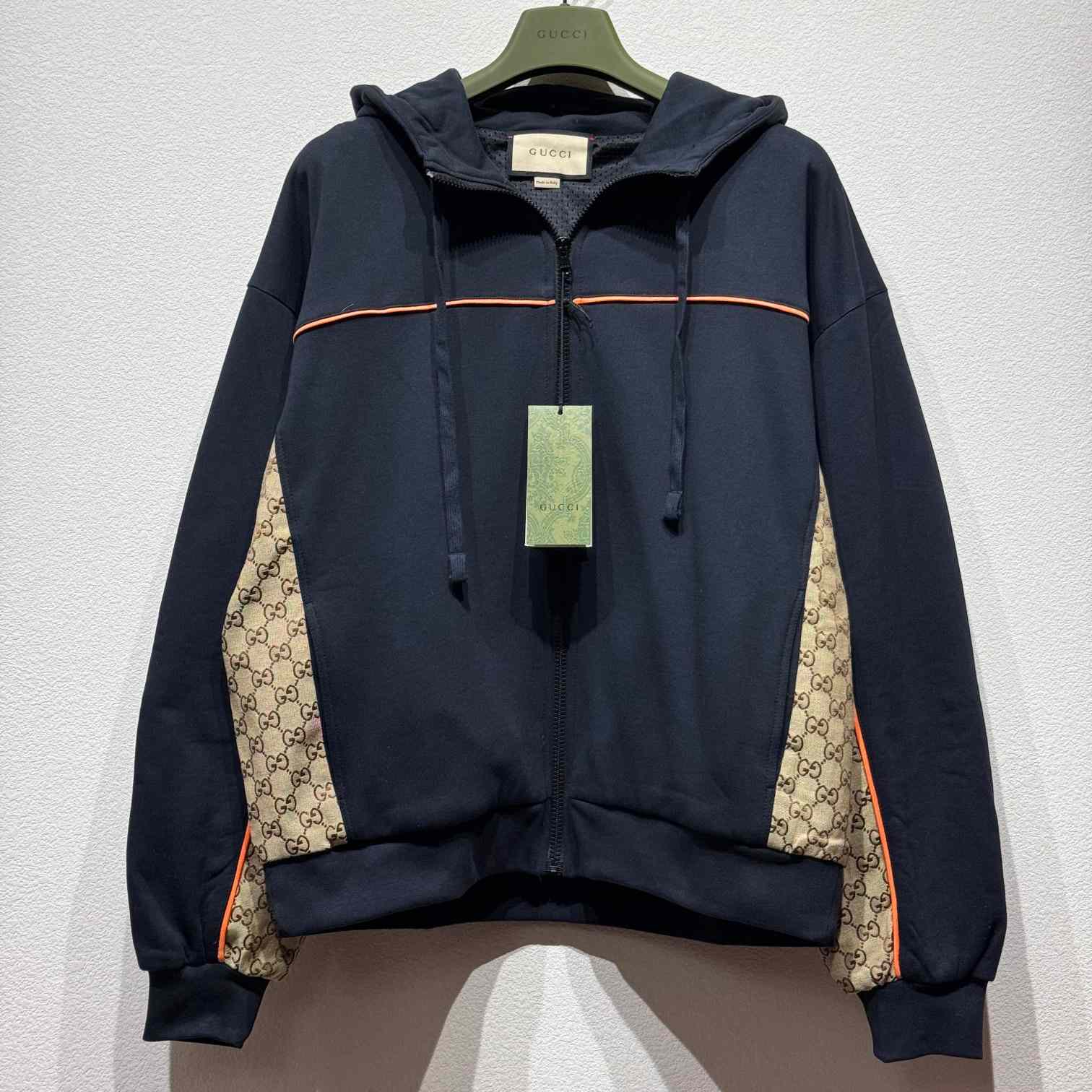 Gucci Cotton Jersey Zip Jacket - EUR FASHION