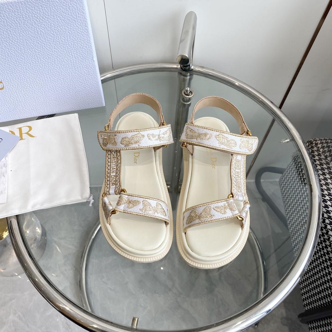 Dior D-Wave Sandal  - EUR FASHION