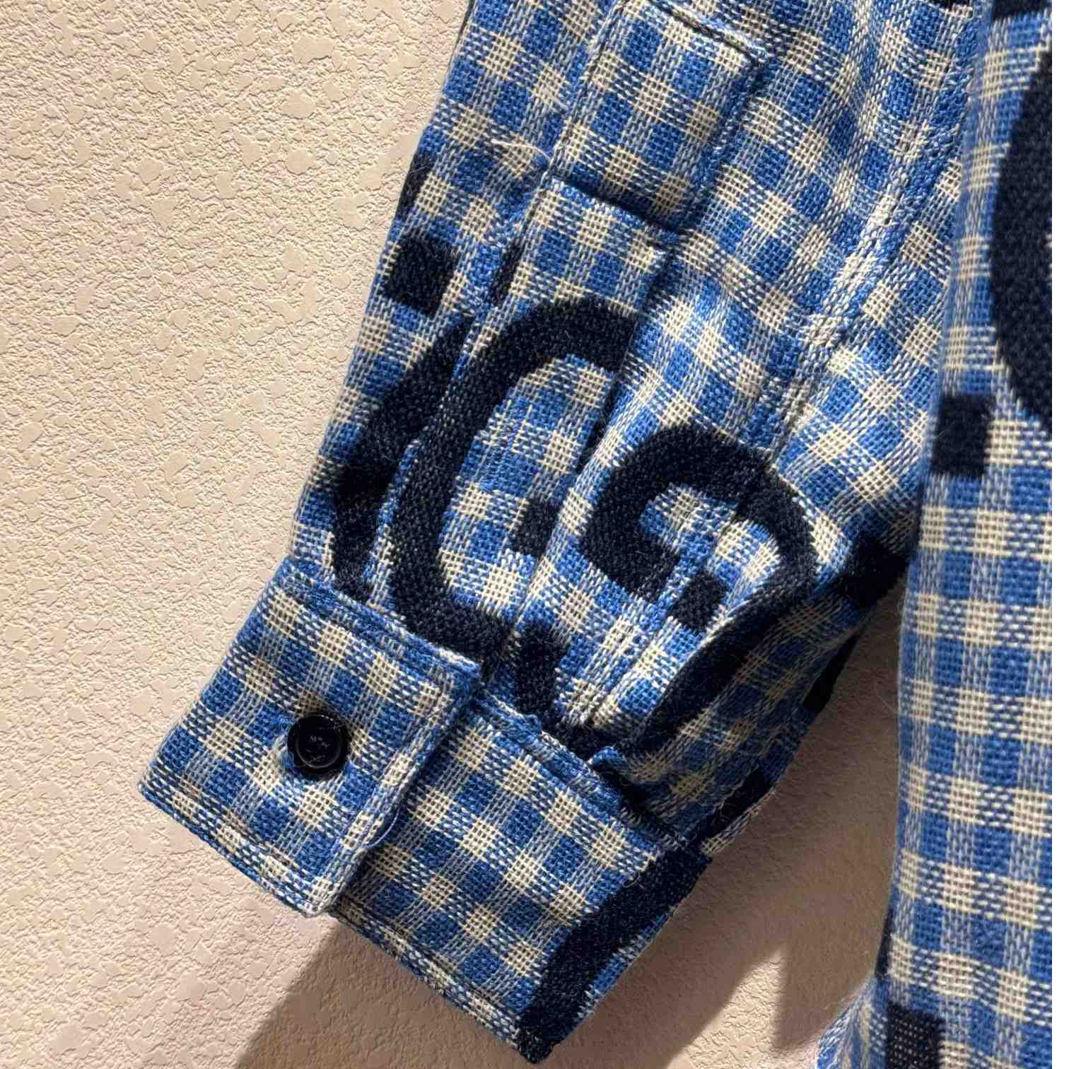 Gucci Jumbo GG Checked Wool Shirt - EUR FASHION