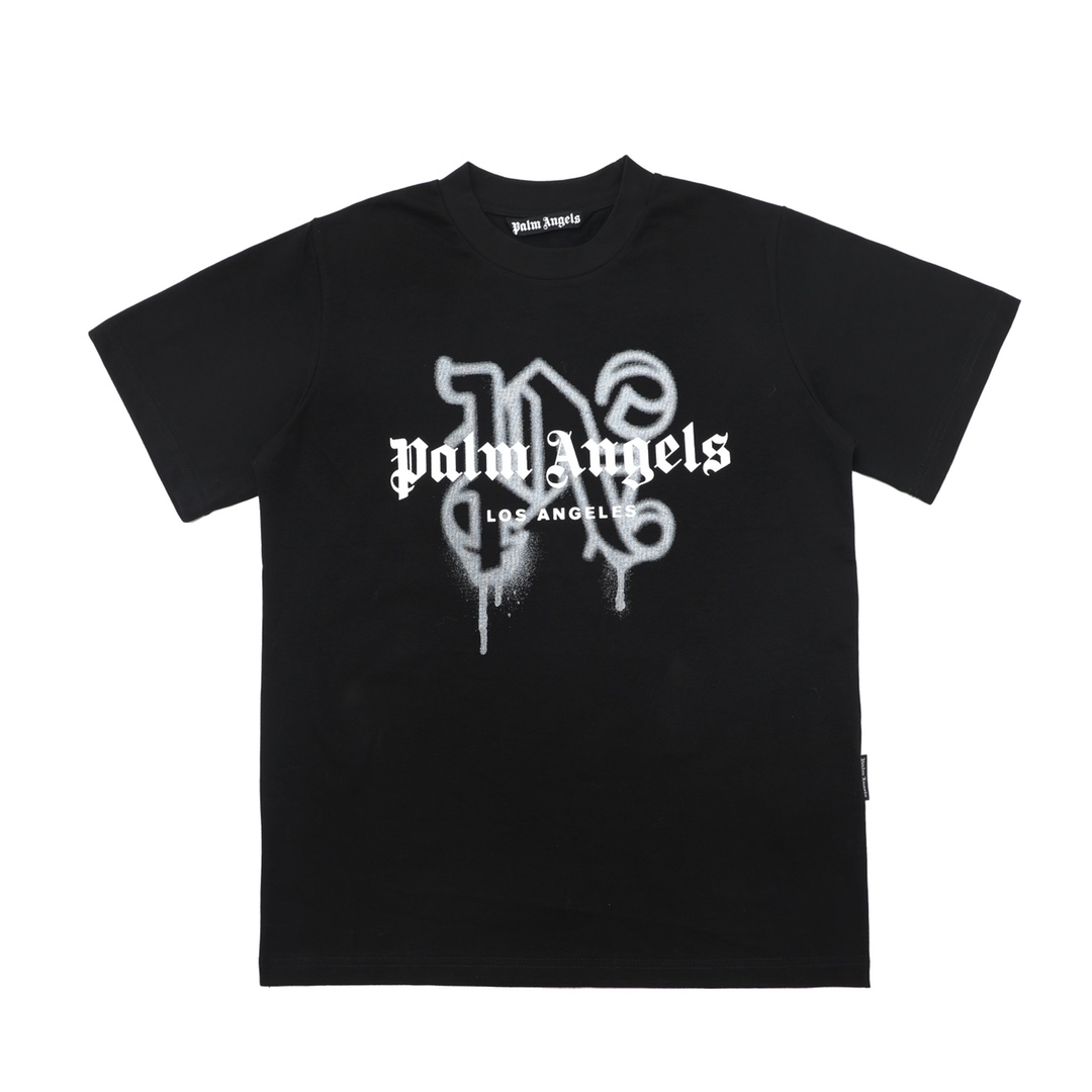  Palm Angels Monogram Spray City T-Shirt Paris - EUR FASHION