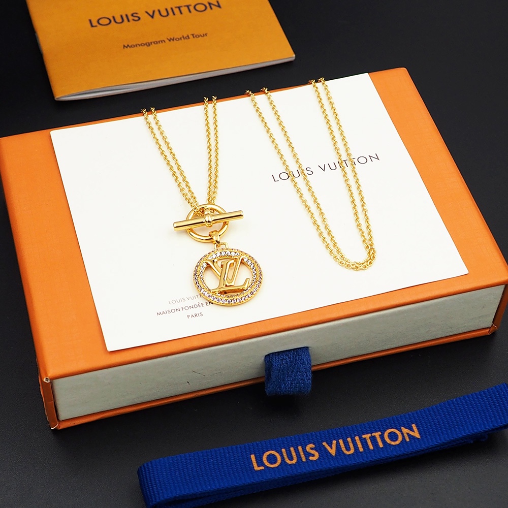 Louis Vuitton Louise Tresor Necklace   M01512 - EUR FASHION