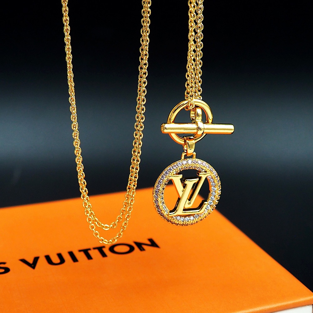 Louis Vuitton Louise Tresor Necklace   M01512 - EUR FASHION