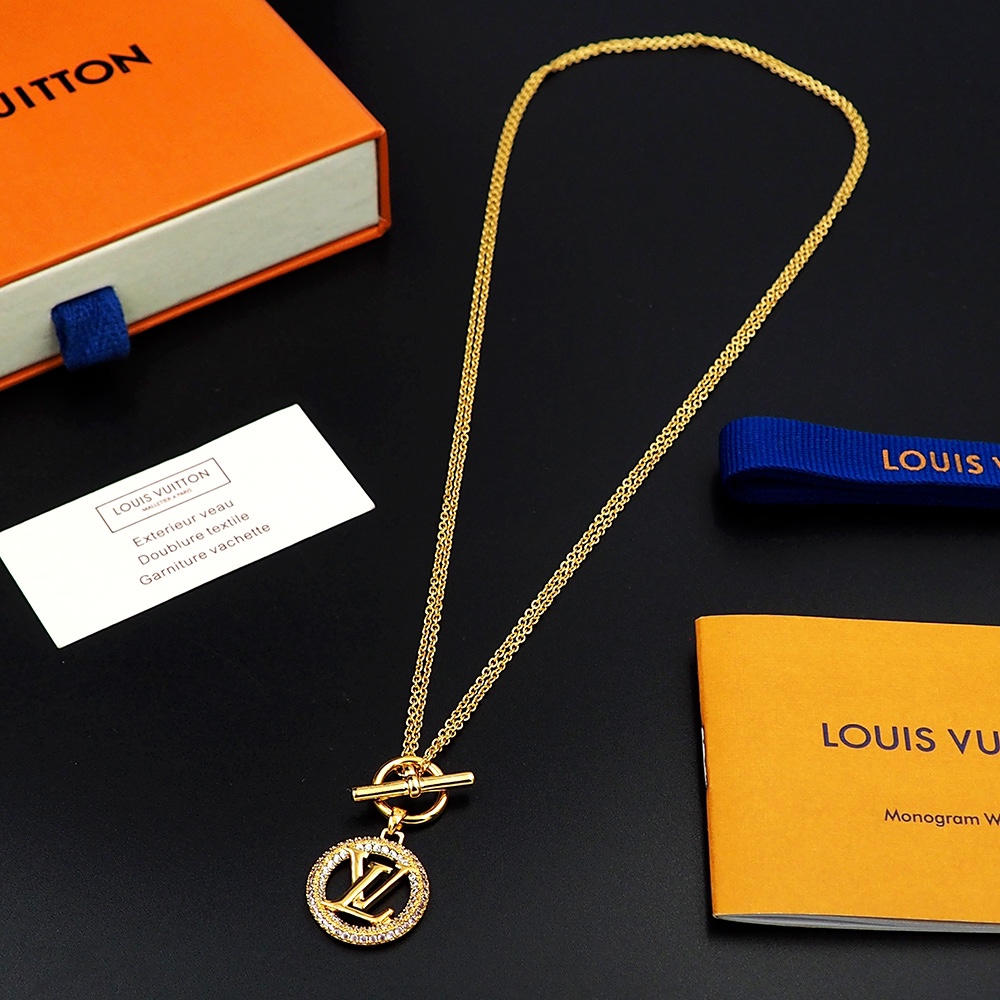 Louis Vuitton Louise Tresor Necklace   M01512 - EUR FASHION