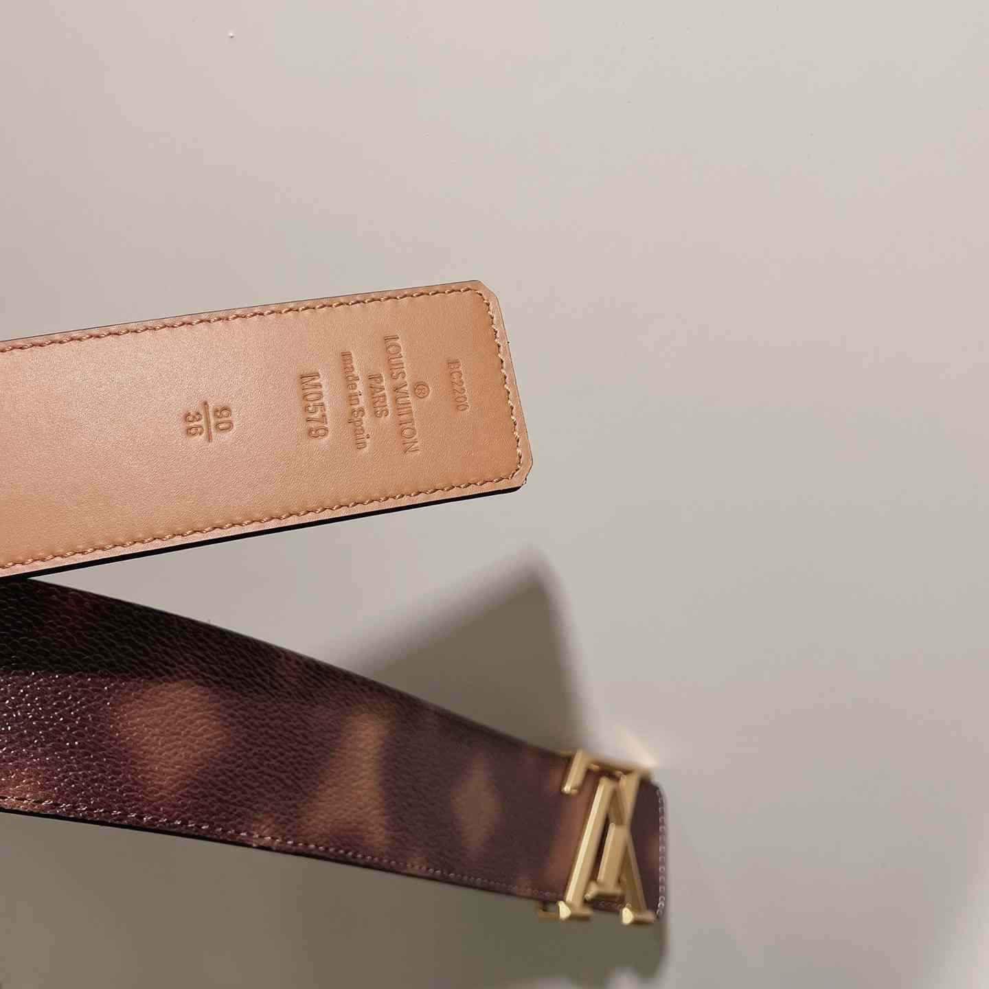 Louis Vuitton LV Pyramide This Is Not MNG 40mm Reversible Belt   - EUR FASHION