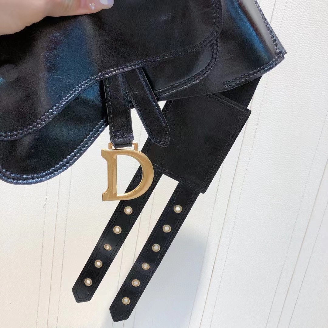 Dior Saddle Wide Waist Belt    - EUR FASHION