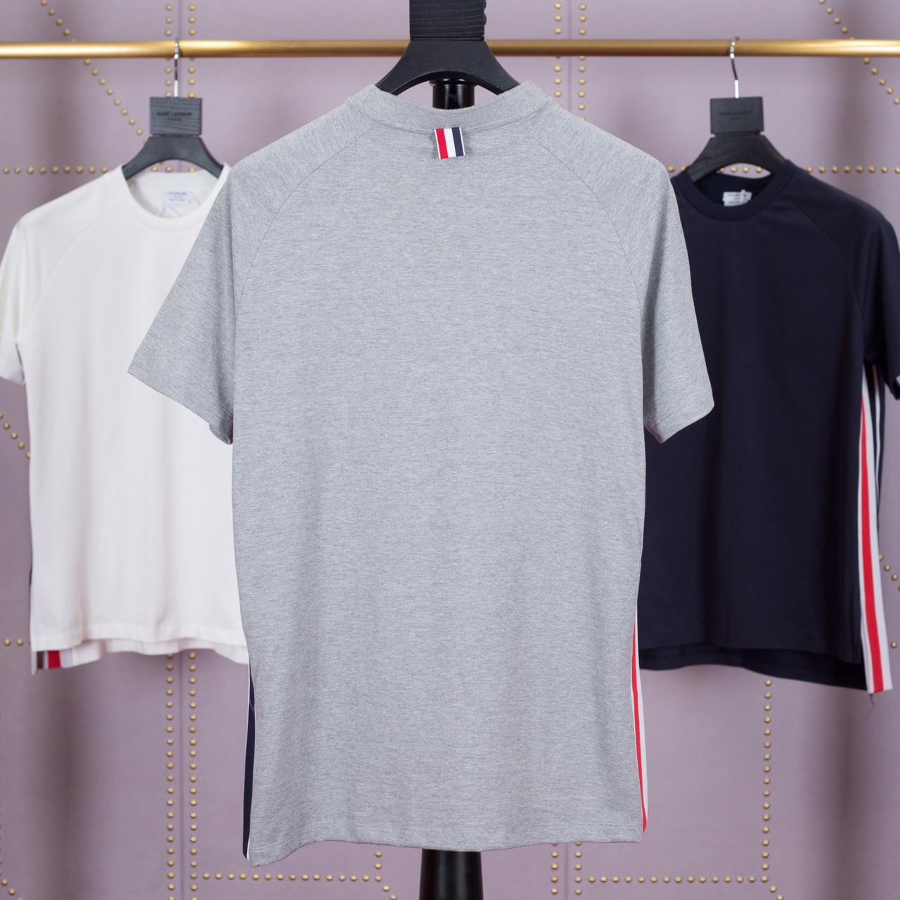 Thom Browne Interlock Rwb Stripe T-shirt   TB1839 - EUR FASHION