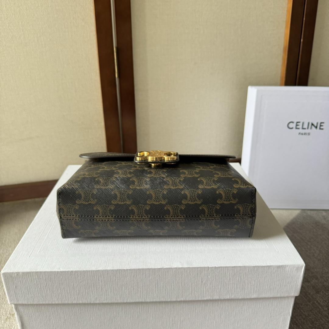 Celine Medium Celine Victoire Bag In Triomphe Canvas - EUR FASHION