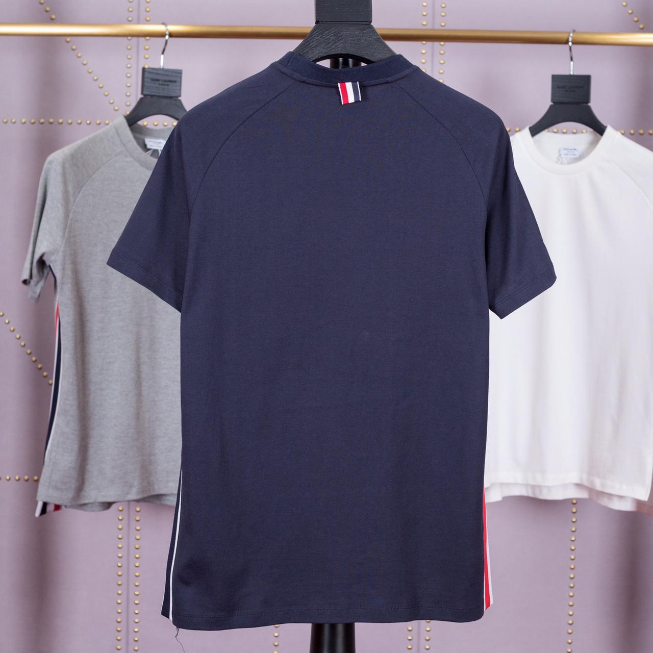 Thom Browne Interlock Rwb Stripe T-shirt   TB1839 - EUR FASHION