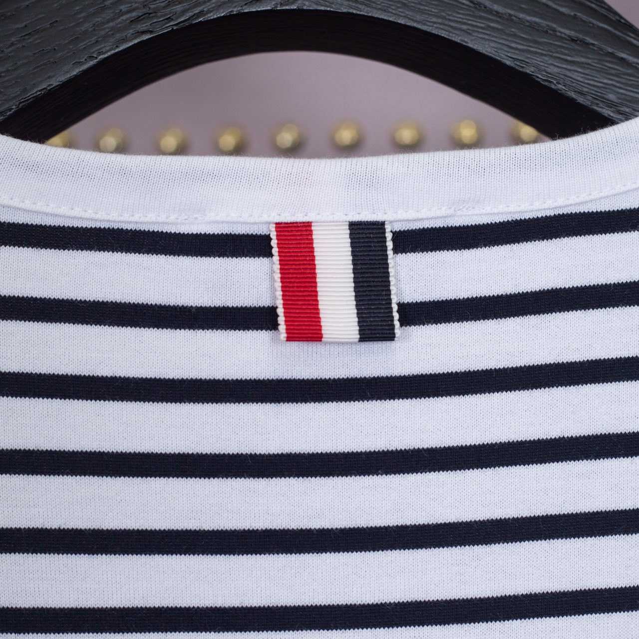 Thom Browne Striped Cotton Jersey T-shirt   1896 - EUR FASHION