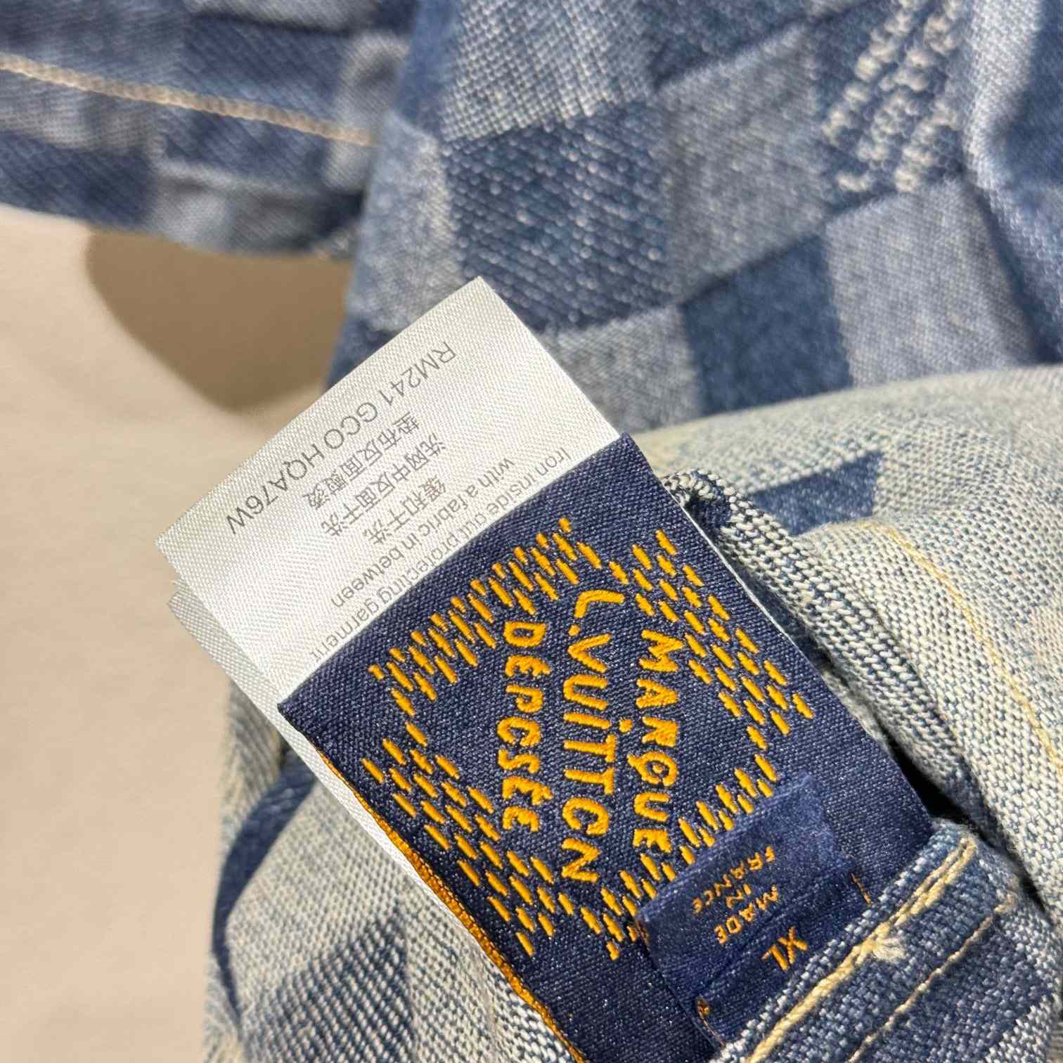 Louis Vuitton Damier Denim Shirt    - EUR FASHION