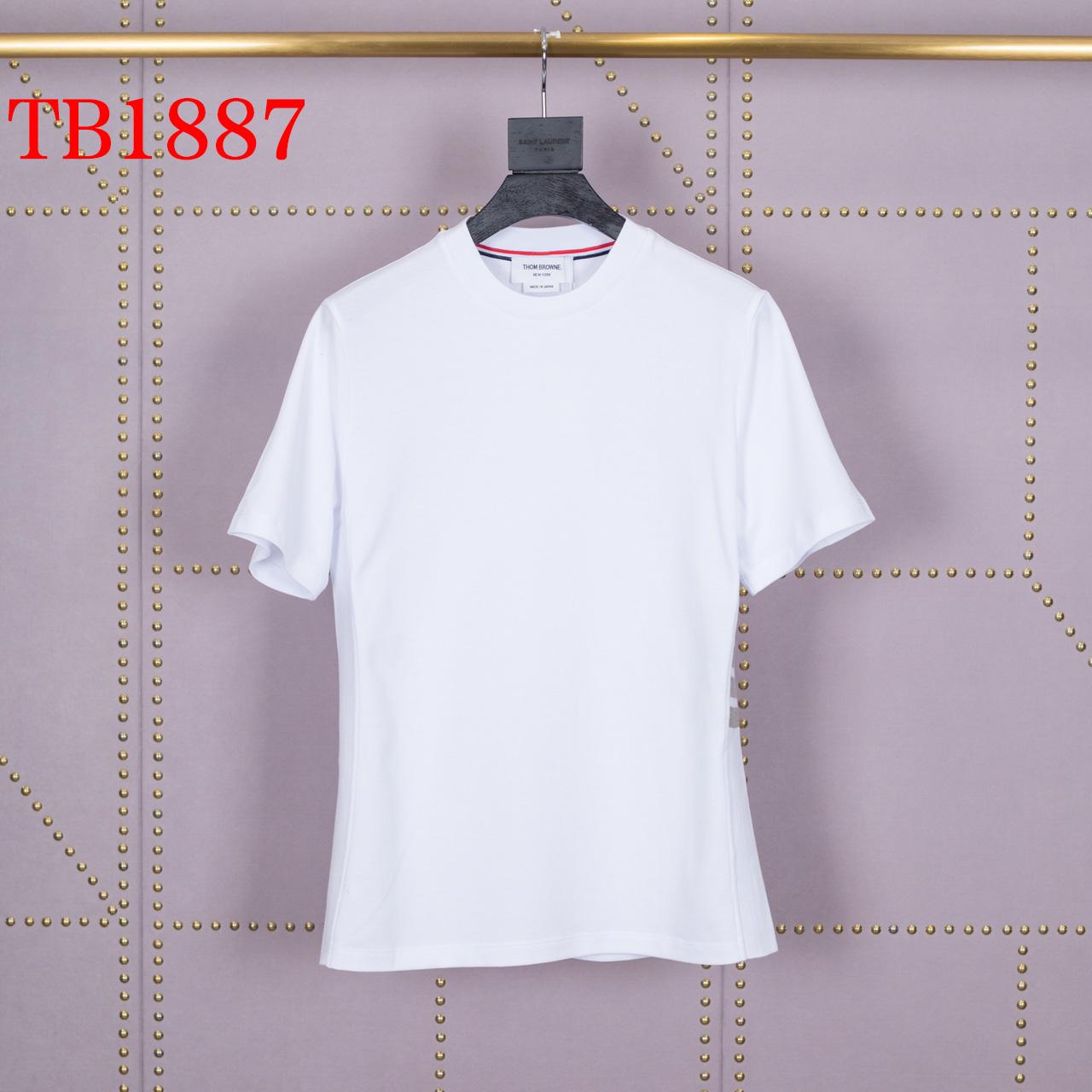 Thom Browne 4-Stripe Pique Tee   TB1887 - EUR FASHION