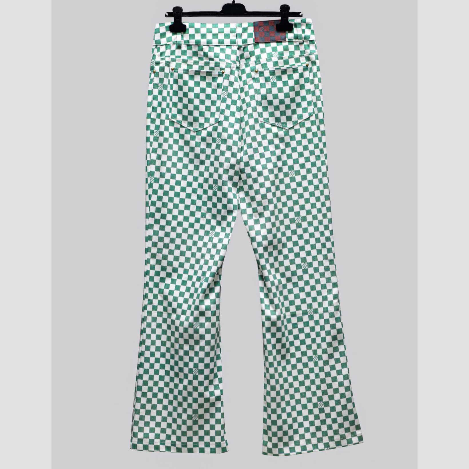 Louis Vuitton Damier Bootcut Denim Pants   1AFI43 - EUR FASHION