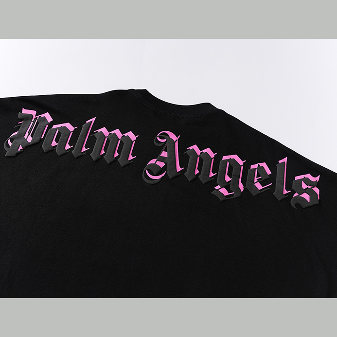  Palm Angels Doubled Logo Oversized T-shirt - EUR FASHION