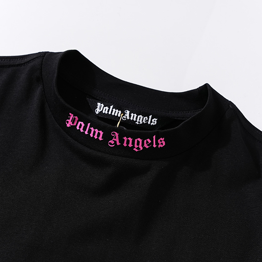  Palm Angels Doubled Logo Oversized T-shirt - EUR FASHION