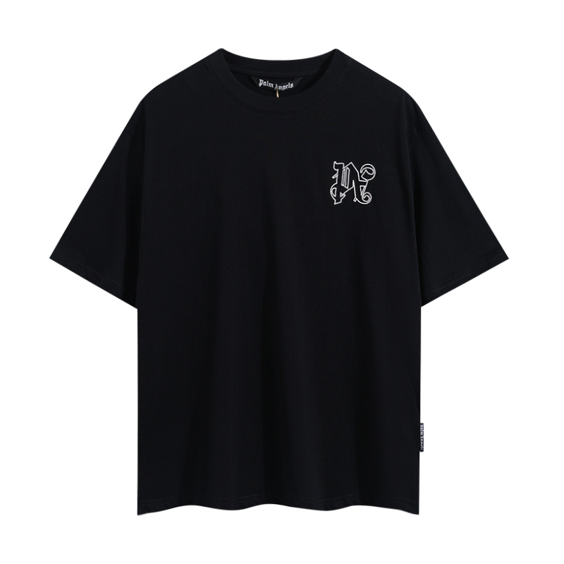  Palm Angels Monogram Stud Classic T-Shirt - EUR FASHION