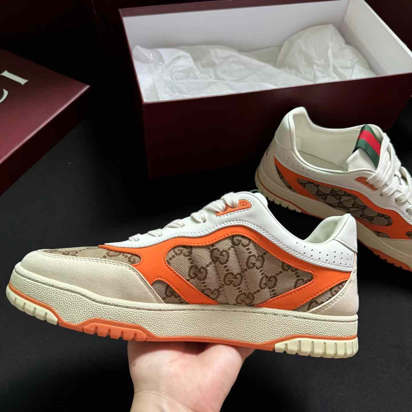 Gucci Re-Web Sneakers - EUR FASHION