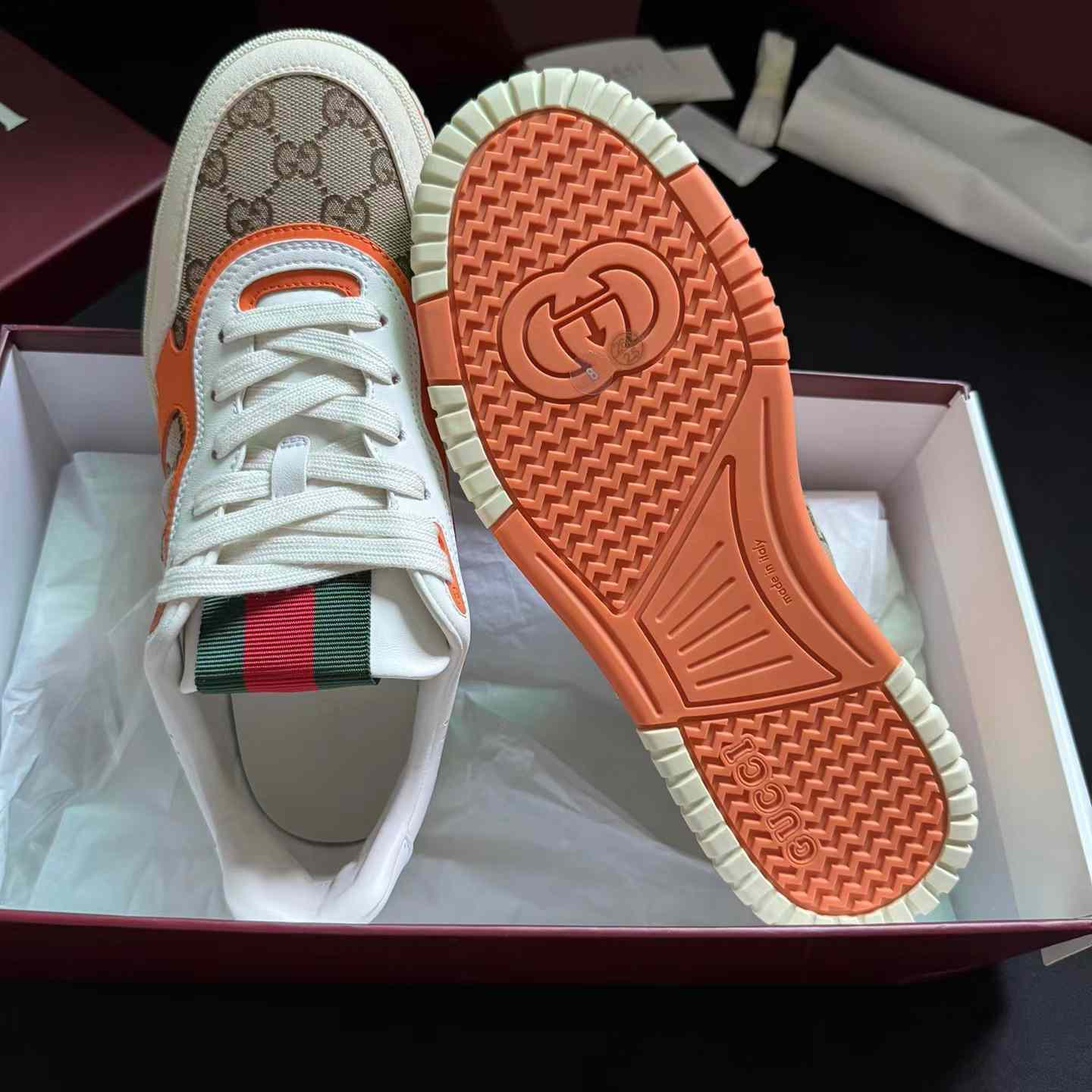 Gucci Re-Web Sneakers - EUR FASHION