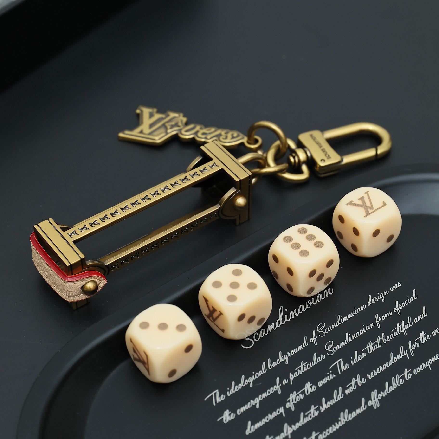 Louis Vuitton LV Lovers Dice Bag Charm & Key Holder  M01750 - EUR FASHION