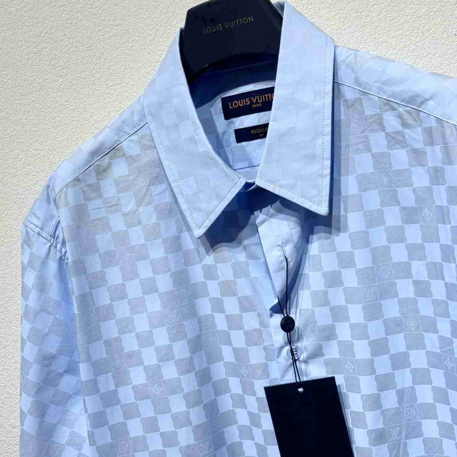 Louis Vuitton Short-Sleeved Cotton Shirt    - EUR FASHION